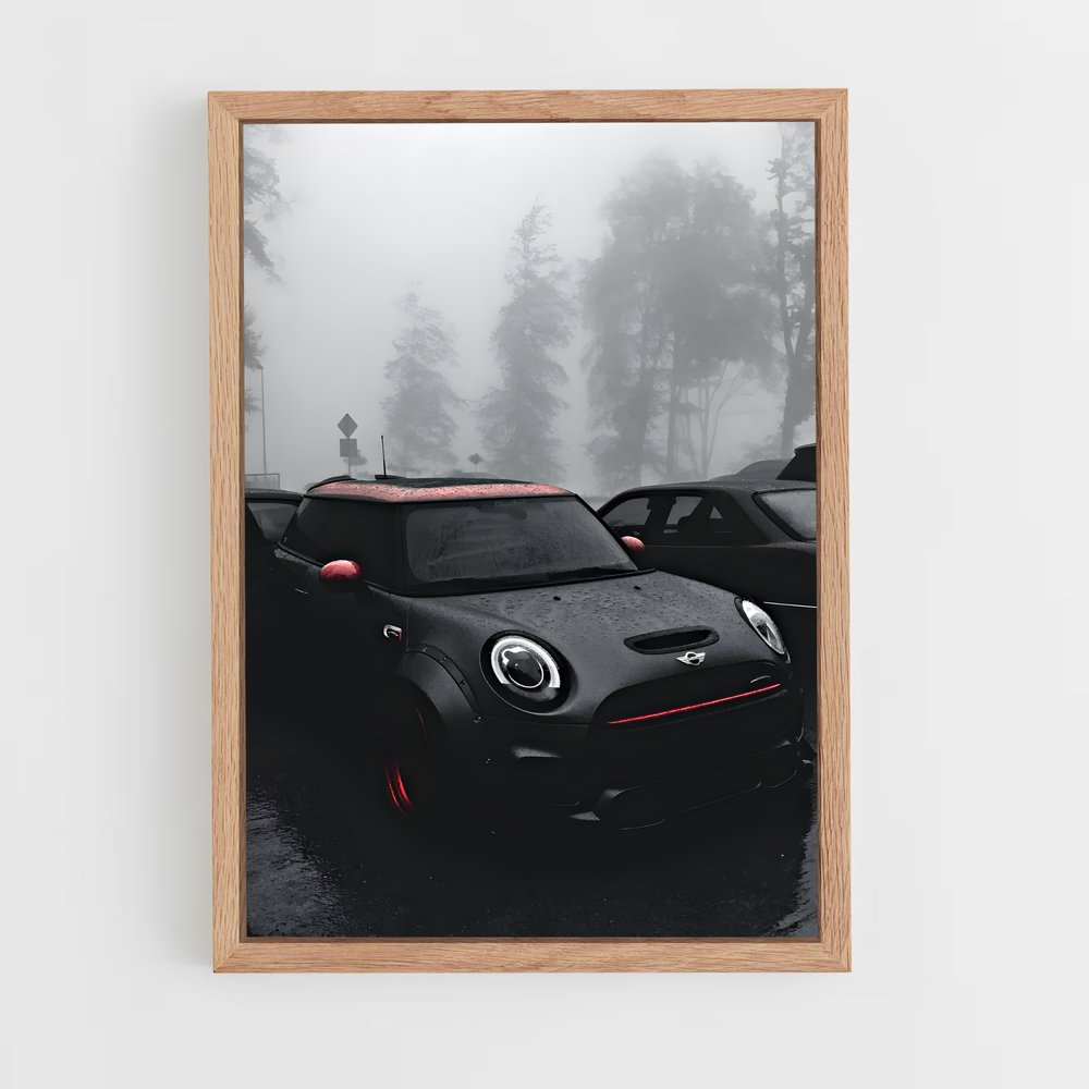 Poster Noir et Pluie – affiche Mini (vue 4)